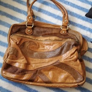 Cynthia Rowley Brown leather handbag
